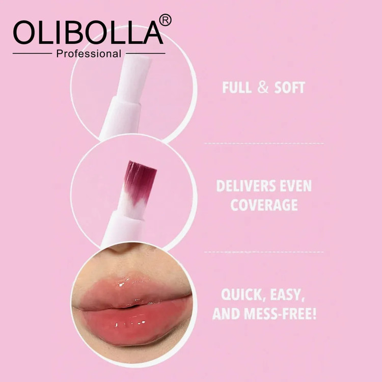 بالم لب مایع براش دار اولیبولا Olibolla ژله ای