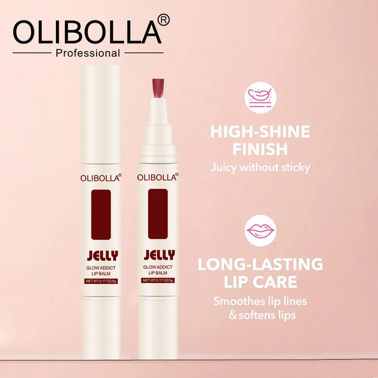 بالم لب مایع براش دار اولیبولا Olibolla ژله ای