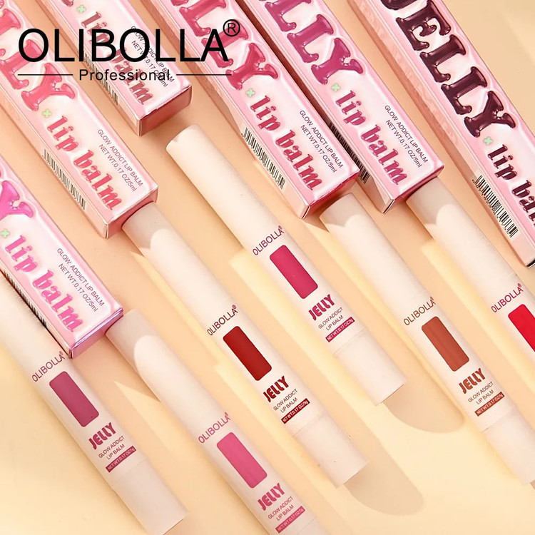 بالم لب مایع براش دار اولیبولا Olibolla ژله ای