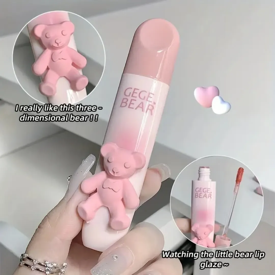 رژلب خمیری مات خرسی gege bear